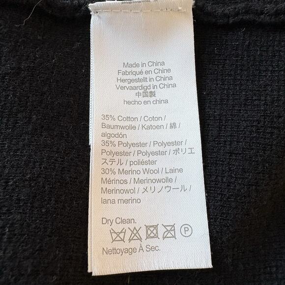 J Crew Sophie Wool Blend Open Front Sweater Blazer Pockets Women’s Size XS - Picture 4 of 5